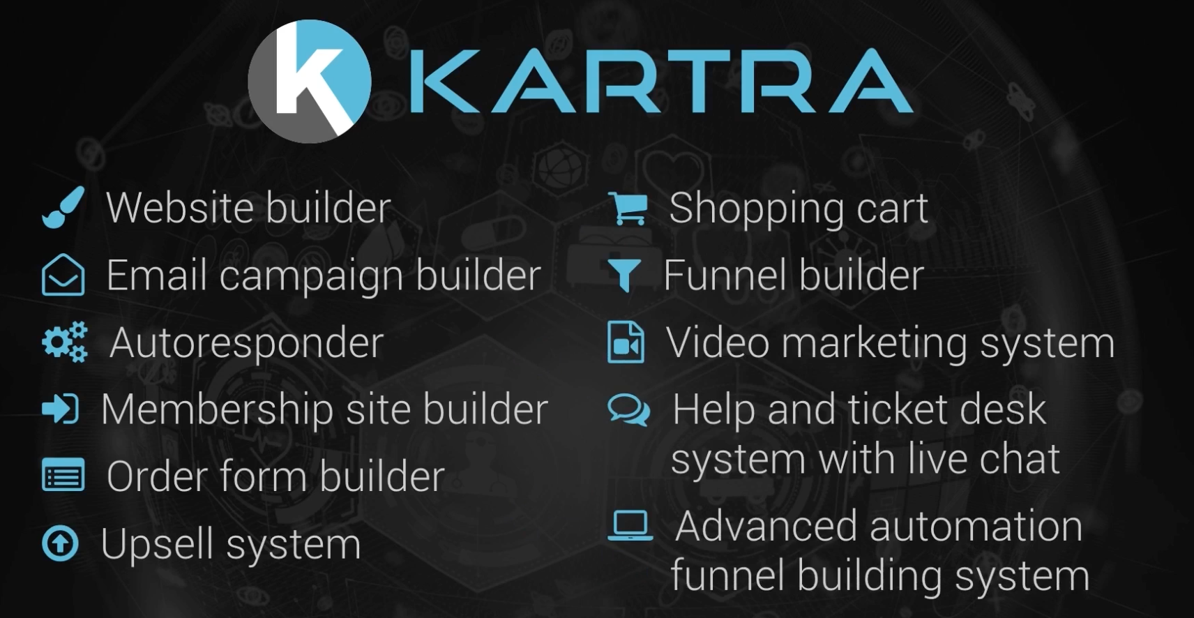 Kartra all in one marketing platform