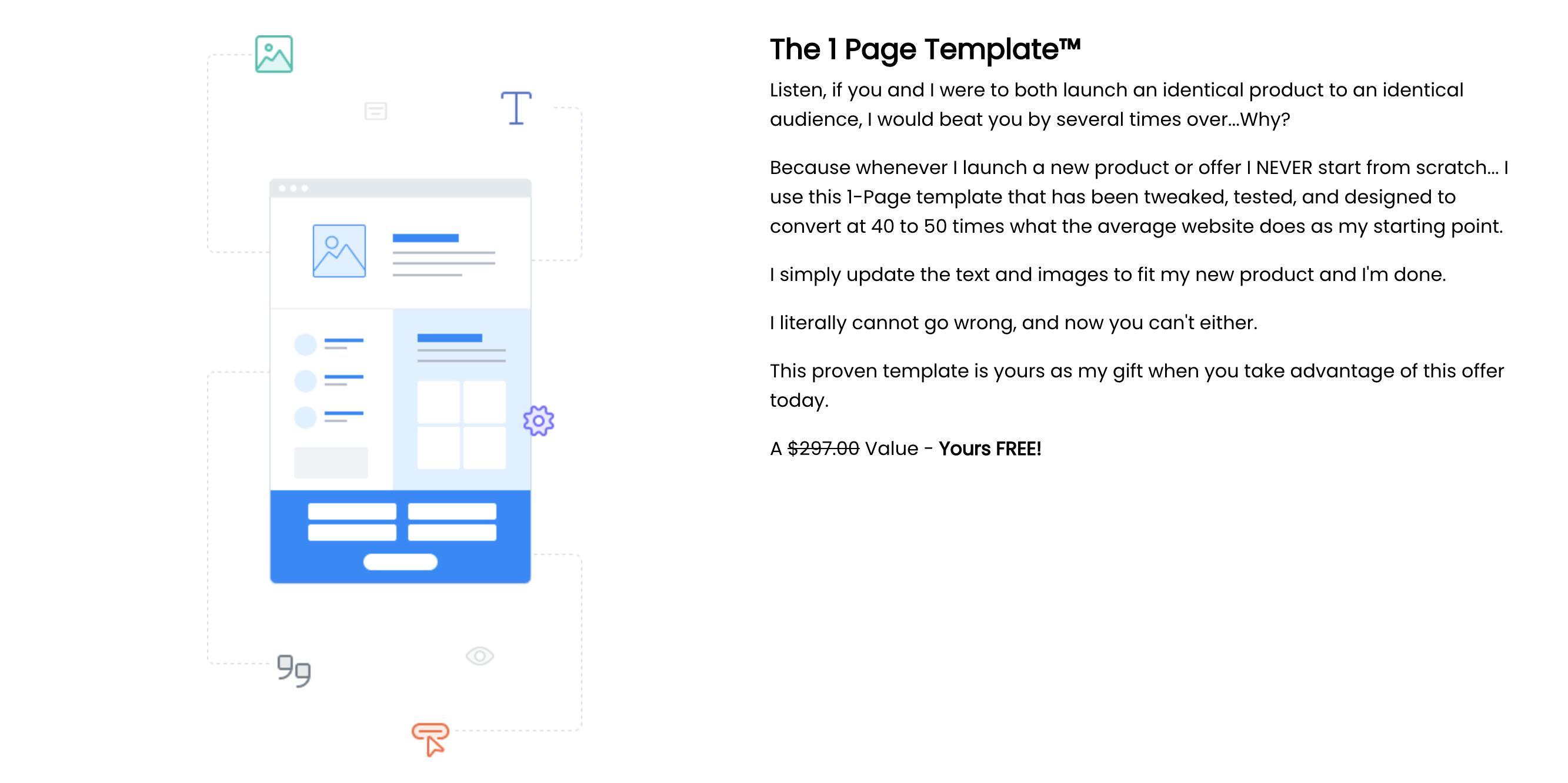 2020 Samcart bonuses 1 Page Template