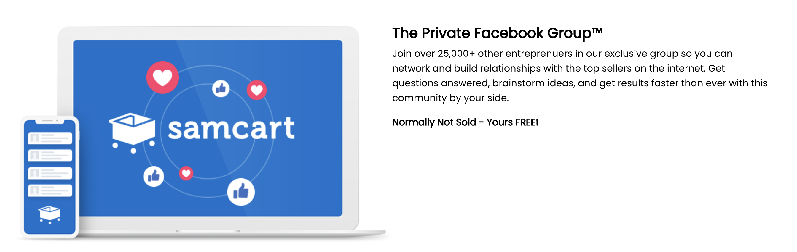 SamCart 2020 Bonus Private Facebook Group