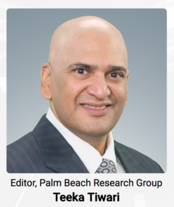 Teeka Tiwari Editor of Palm Beach Confidential